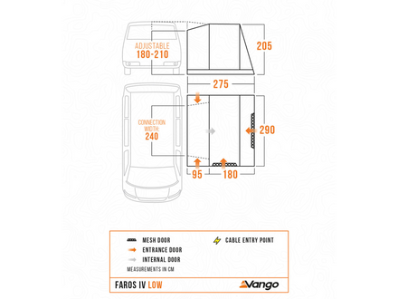 Vango Faros IV Low Drive Away Awning