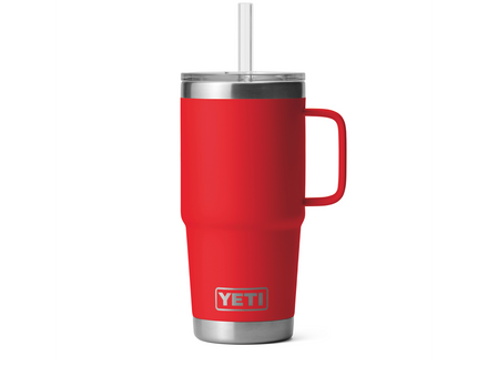 Yeti Rambler 25oz Straw Mug