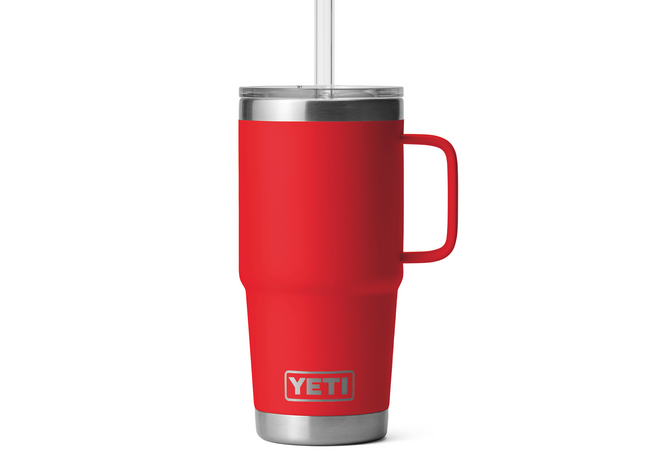 Yeti Rambler 25oz Straw Mug