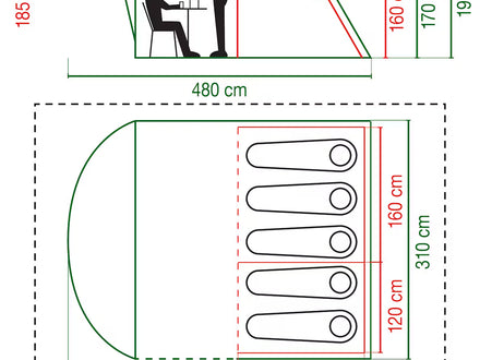 Coleman Rocky Mountain 5 BlackOut