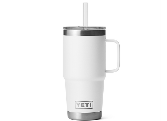Yeti Rambler 25oz Straw Mug