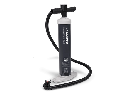 Dometic hand pump on a white background