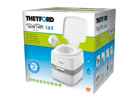 Thetford Porta Potti 165 Portable Camping Toilet