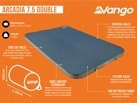 Vango Arcadia 7.5 Double