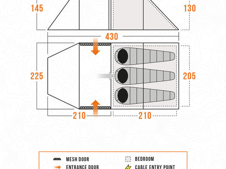 Vango Beta 350XL