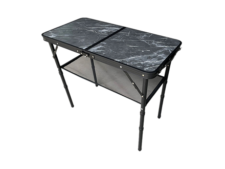 Quest SpeedFit range Cleeve folding table (Onyx