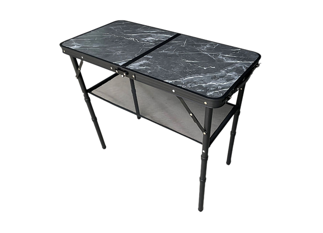Quest SpeedFit range Cleeve folding table (Onyx