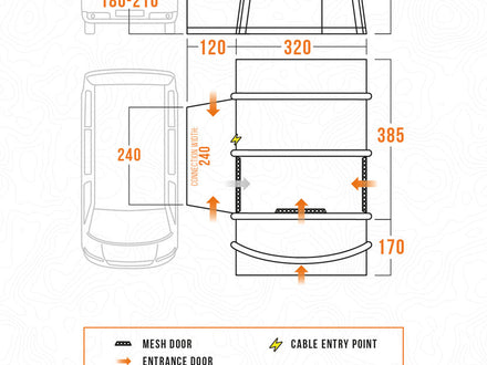 Vango Galli Pro Air Drive Away