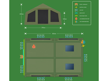 Holawild Machu Picchu L Tent