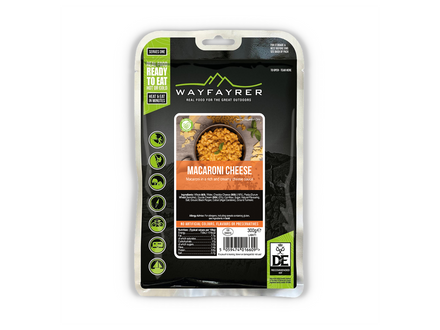 Wayfayrer macaroni cheese packaging on a white background