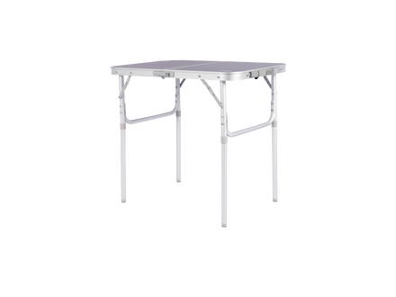 Foldable table on a white background