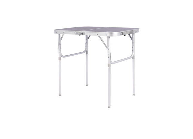Foldable table on a white background