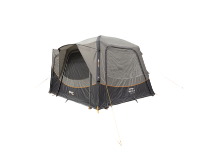 A Grey Vango Air awning, shown od a white background