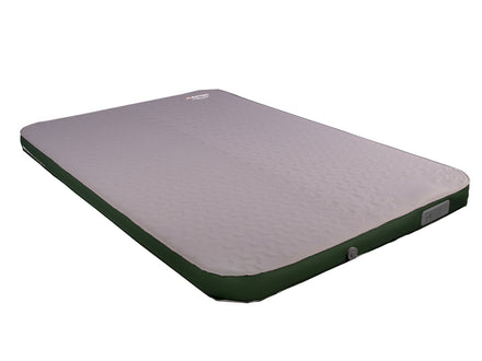 inflatable air mattress on a white background

