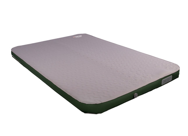 inflatable air mattress on a white background
