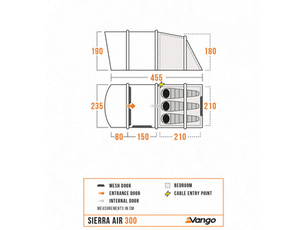 Vango Sierra Air 300 Tent