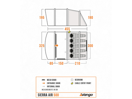 Vango Sierra Air 500 Tent