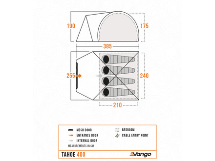 Vango Tahoe 400 Tent