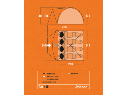 Vango Tay 400 Tent
