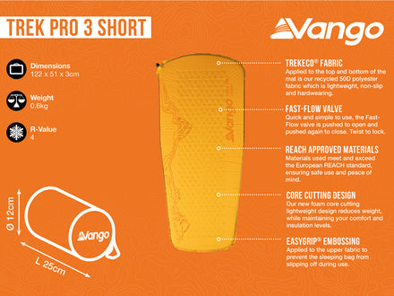 Vango Trek Pro 3 Short