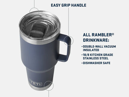 Yeti Rambler 30oz Travel Mug