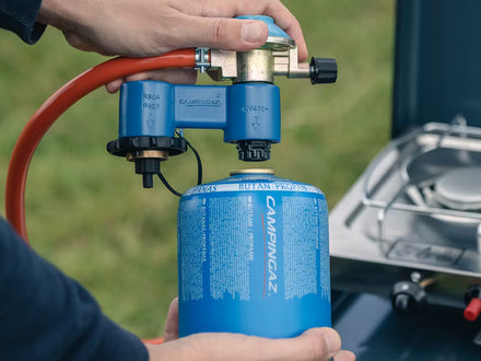 Campingaz Twin connection CV/R regulator kit UK