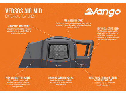 Vango Versos Air Drive Away Awning